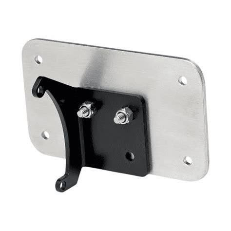 Gasbox Axle Mount License Plate Bracket 